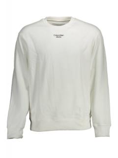 Bluza barbati, cu imprimeu cu logo, Regular fit, alb