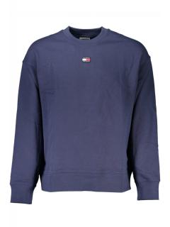 Bluza barbati, cu mini logo brodat, Regular fit, bleumarin
