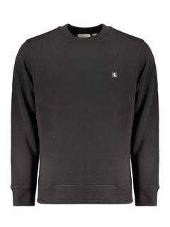 Bluza barbati, cu mini logo brodat, Regular fit, negru
