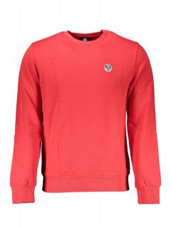 Bluza barbati, cu mini logo brodat, Regular fit, rosu