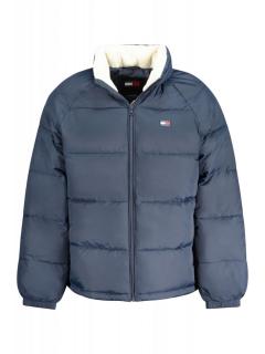 Geaca bomber barbati, cu 2 buzunare exterioare, fara gluga, logo, bleumarin