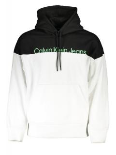 Hanorac barbati, cu imprimeu cu logo, Regular fit, alb