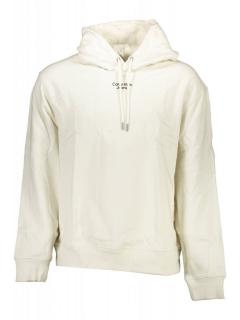 Hanorac barbati, cu imprimeu logo, Regular fit, alb