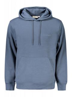 Hanorac barbati, cu logo brodat, Regular fit, albastru deschis