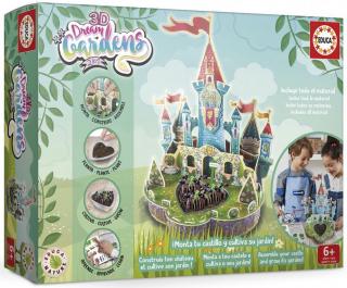 3D Dream Gardens 2in1 Castillo Educa 19468