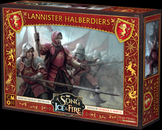 A Song of Ice  Fire: Tabletop Miniatures Game ,   Lannister Halberdiers