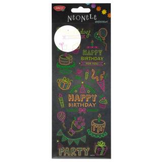 Abtibild - AB053 Happy Birthday Neonele DACO