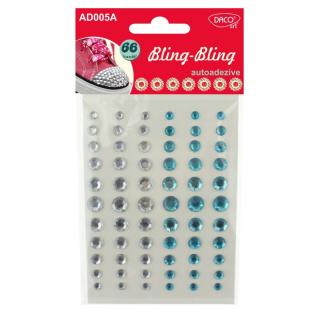 Accesorii craft - AD005A Bling bling diamante albastru DACO