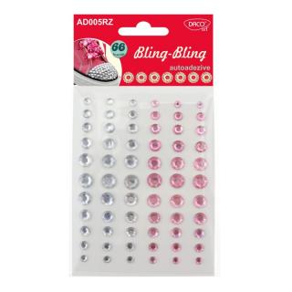 Accesorii craft - AD005RZ Bling bling diamante roz DACO