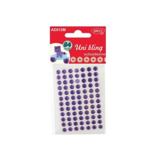 Accesorii craft - AD012 Diamante Uni bling mov DACO