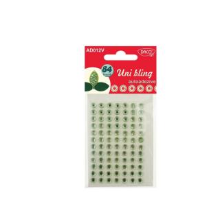 Accesorii craft - AD012 Diamante Uni bling verde DACO