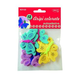 Accesorii craft - AD122 Aripi colorate pasla DACO