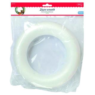 Accesorii craft - AD141 Coronita polistiren 22 cm DACO