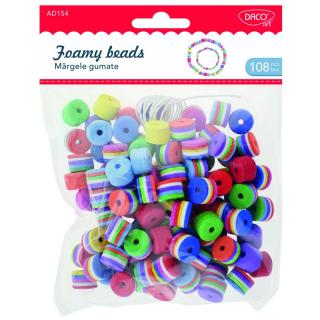 Accesorii craft - AD154 Margele gumate spuma DACO