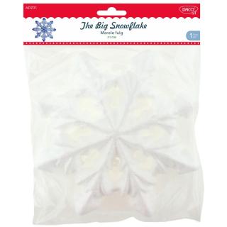 Accesorii craft - AD231 Marele fulg Polistiren, 21 cm DACO