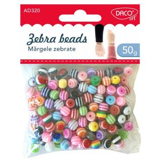 Accesorii craft - AD320 Margele zebrate DACO