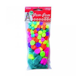 Accesorii craft - Pom pom neon AD090