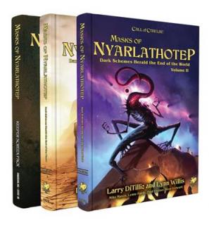 Call of Cthulhu RPG - Masks of Nyarathotep - Slipcase Set