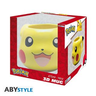 Cana 3D Pikachu Pokemon - 475 ml - GB Eye
