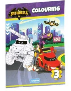 Carte de colorat Batwheels 3