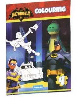 Carte de colorat Batwheels 4