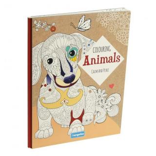 Carte de colorat Calm and Peace Baby Animals