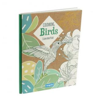Carte de colorat Calm and Peace Birds
