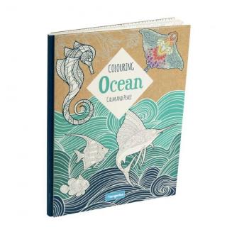 Carte de colorat Calm and Peace Ocean