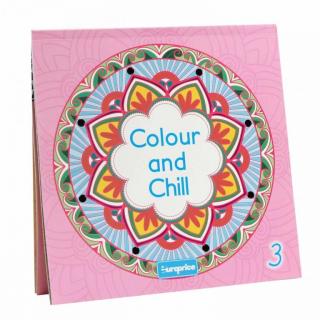 Carte de colorat pentru adulti Color and Chill 3