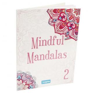 Carte de colorat pentru adulti Mindful Mandalas 2