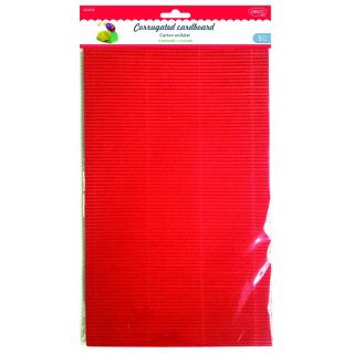 Carton ondulat A4 5 culori DACO AD028
