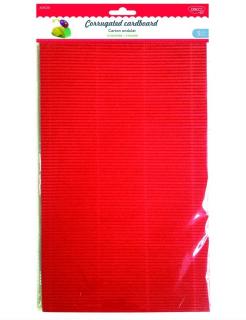 Carton ondulat A4 5 culori DACO  AD028