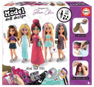 Design Your Doll Glam Chic Educa 19170