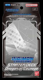Digimon Card Game - StarterDeck Display Dragon of Courage ST15