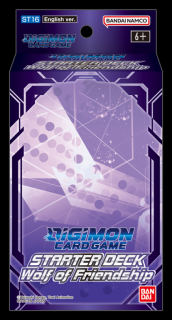 Digimon Card Game - StarterDeck Display Wolf of Friendship ST16