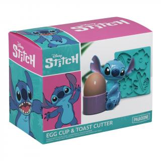 Disney Classics Stitch Egg Cup and Toast Cutter Set