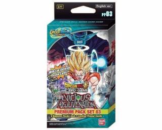 DragonBallZ Card Game Vicious Rejuvenation Premium Pack set 03