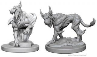 Dungeons and Dragons: Nolzurs Marvelous Unpainted Miniatures - Blink Dogs