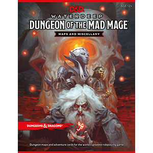 Dungeons and Dragons RPG - Dungeon of the Mad Mage Maps and Miscellany