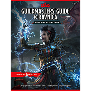 Dungeons and Dragons RPG - Guildmasters Guide to Ravnica RPG Maps and Miscellany