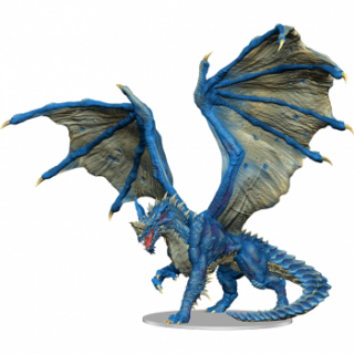 Dungeons  Dragons: DD Icons of the Realms: Adult Blue Dragon Premium Figure