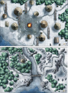 Dungeons  Dragons: Icewind Dale: Rime of the Frostmaiden Encounter Map Set