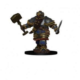 Dungeons  Dragons Icons of the Realms Premium Figures: Dwarf Male Fighter