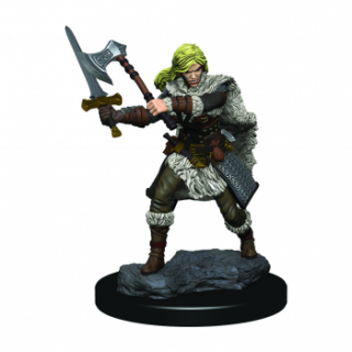 Dungeons  Dragons - Icons of the Realms Premium Figures: Human Female Barbarian