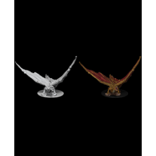 Dungeons  Dragons Nolzurs Marvelous Miniatures - Young Brass Dragon