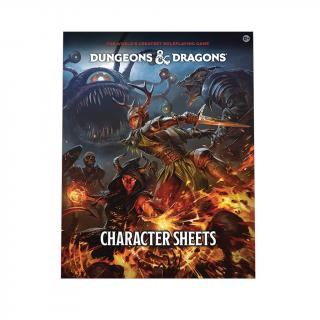 Dungeons  Dragons RPG - Character Sheets 2024