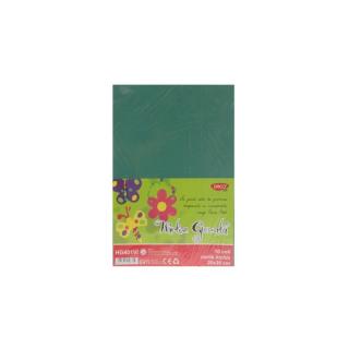 Hartie gumata 10 coli Verde inchis DACO HG401VI