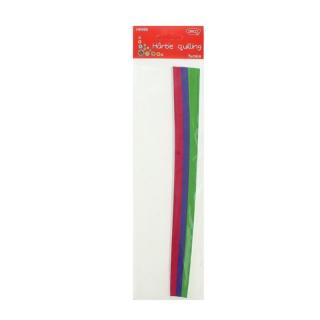Hartie quilling 30x0.5 cm 200 set 3 culori DACO HR906