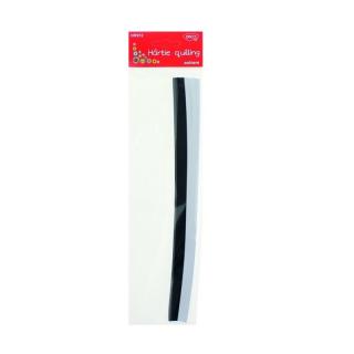 Hartie quilling 30x0.5 cm 200 set Alb negru DACO HR912