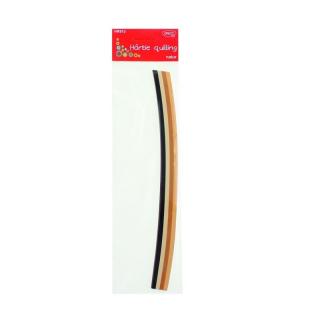 Hartie quilling 30x0.5 cm 200 set Natur DACO HR913